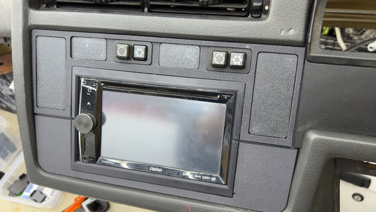 Double Din Radio Fascia