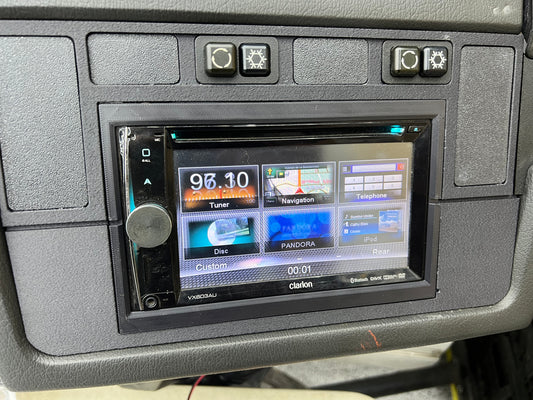 Double Din Radio Fascia